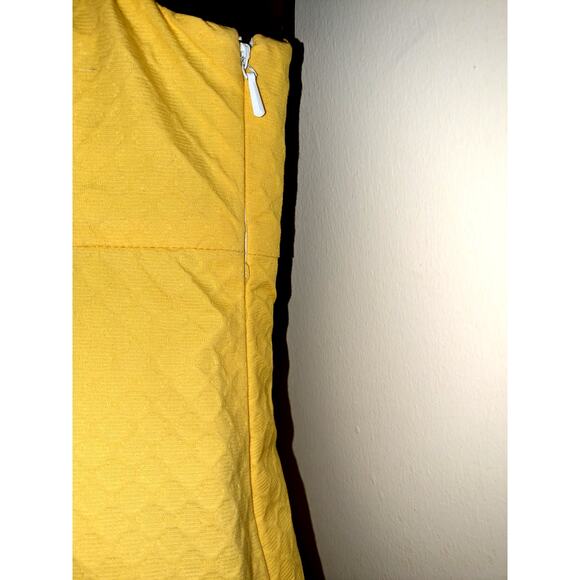 Lilly Pulitzer Sz 2 JACQUELINE SUNGLOW YELLOW Shift Dress EUC - Picture 4 of 9